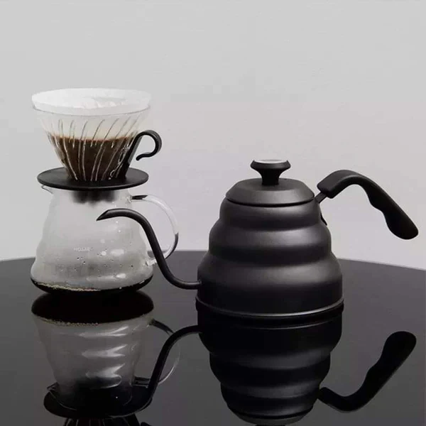 1.2L stainless steel coffee pot - Image 3