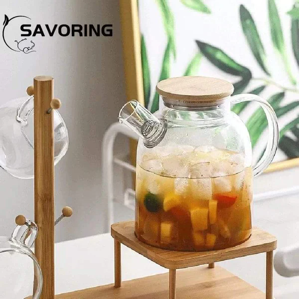 1.2Litres Borosilicate teapot - Image 3