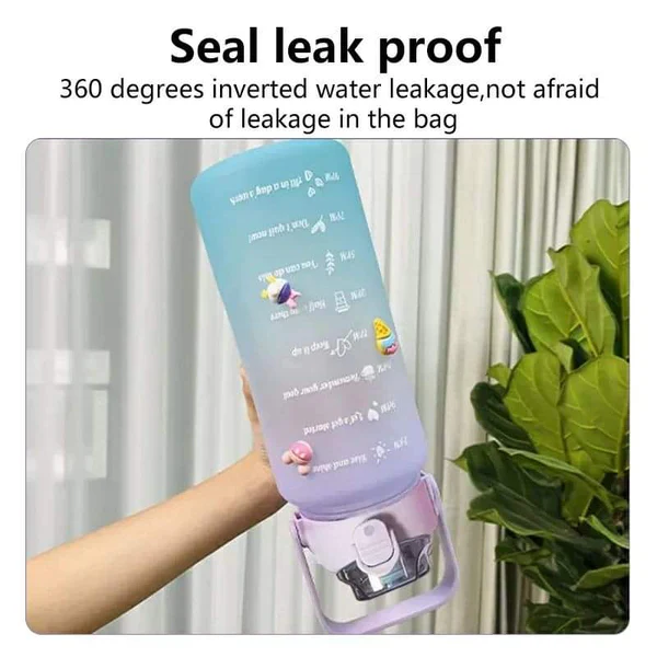 Motivational Water Bottle 1.5L - Image 3
