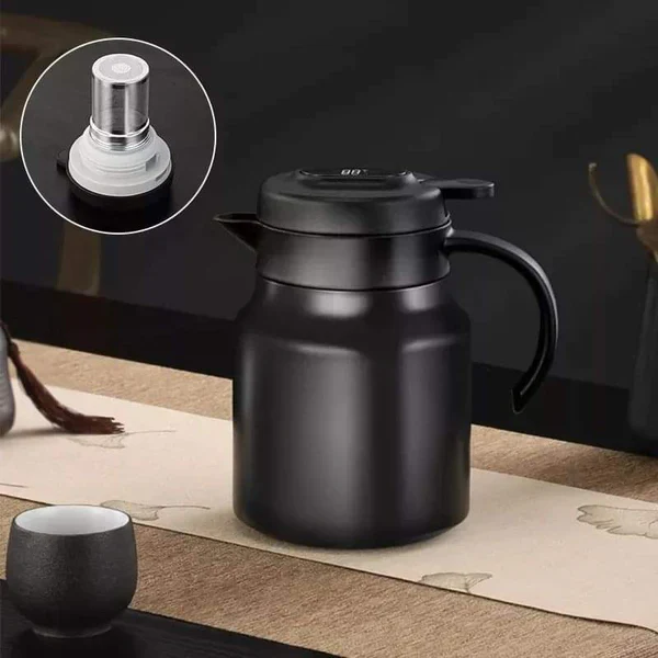 Insulation Flask with infuser and LED Temperature Reader 1.7L - Image 2