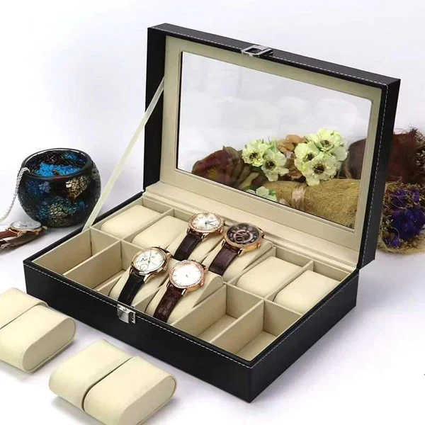 10 slots Watch Organizer/storage box - Image 2