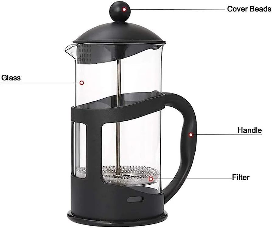 1000ml french coffee plunger - Image 3