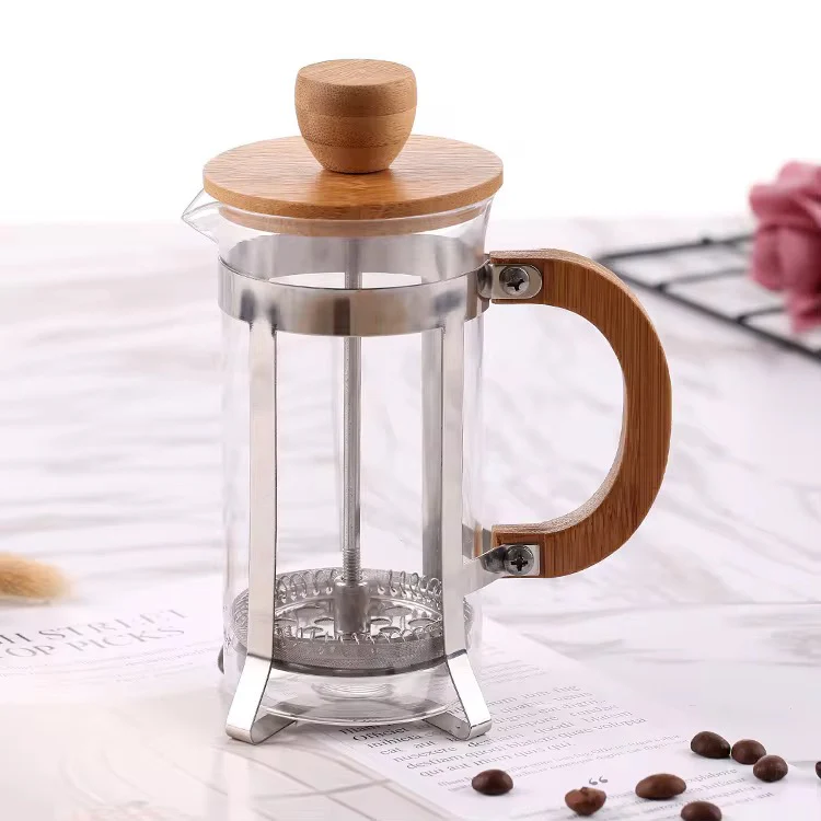 1000ml French press with heat-resistant borosilicate glass & stainless steel filter. Brew rich, smooth coffee at home, office or camp. Durable, eco-friendly. - Image 3
