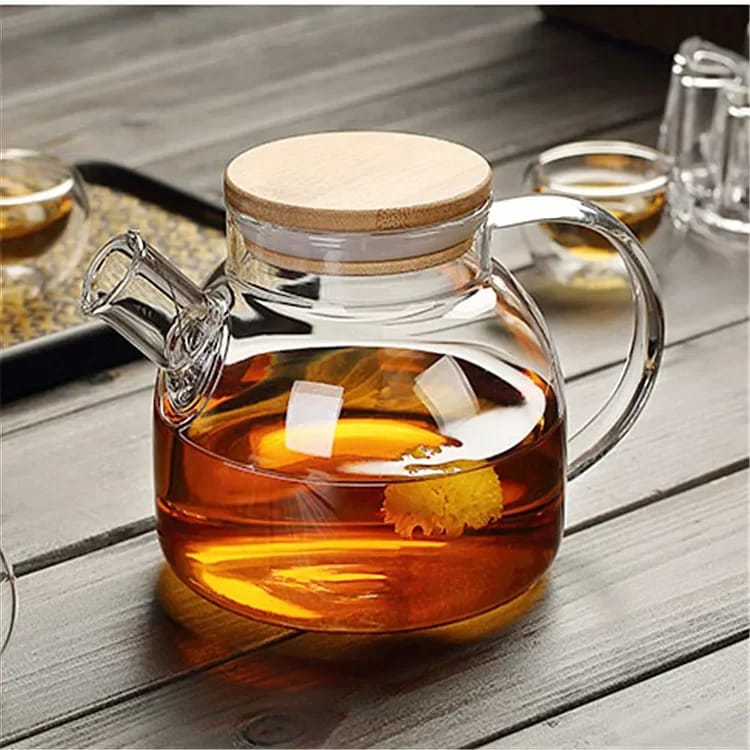 High Borosilicate Glass Teapot - Image 2