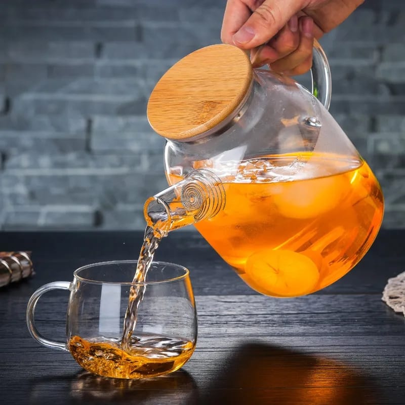 High Borosilicate Glass Teapot - Image 8