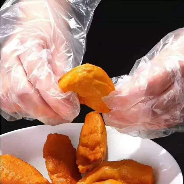 Eco friendly disposable gloves 100pcs - Image 2