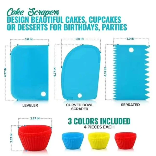 BAKING & CAKE DECORATING TOOLS SET 106 PCS - Image 4