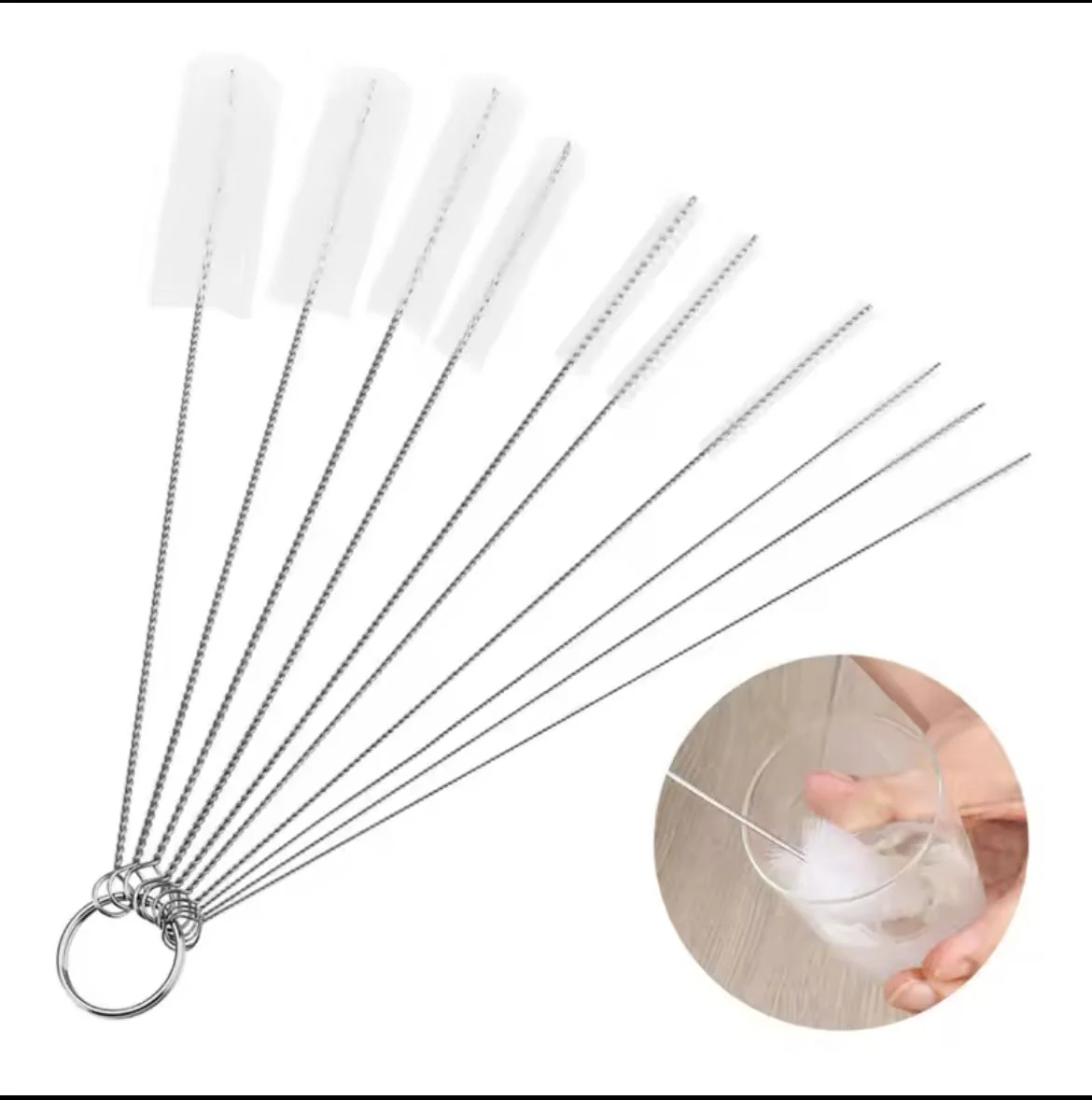 10Pcs Drinking Straw Cleaning Brush Set - Image 8