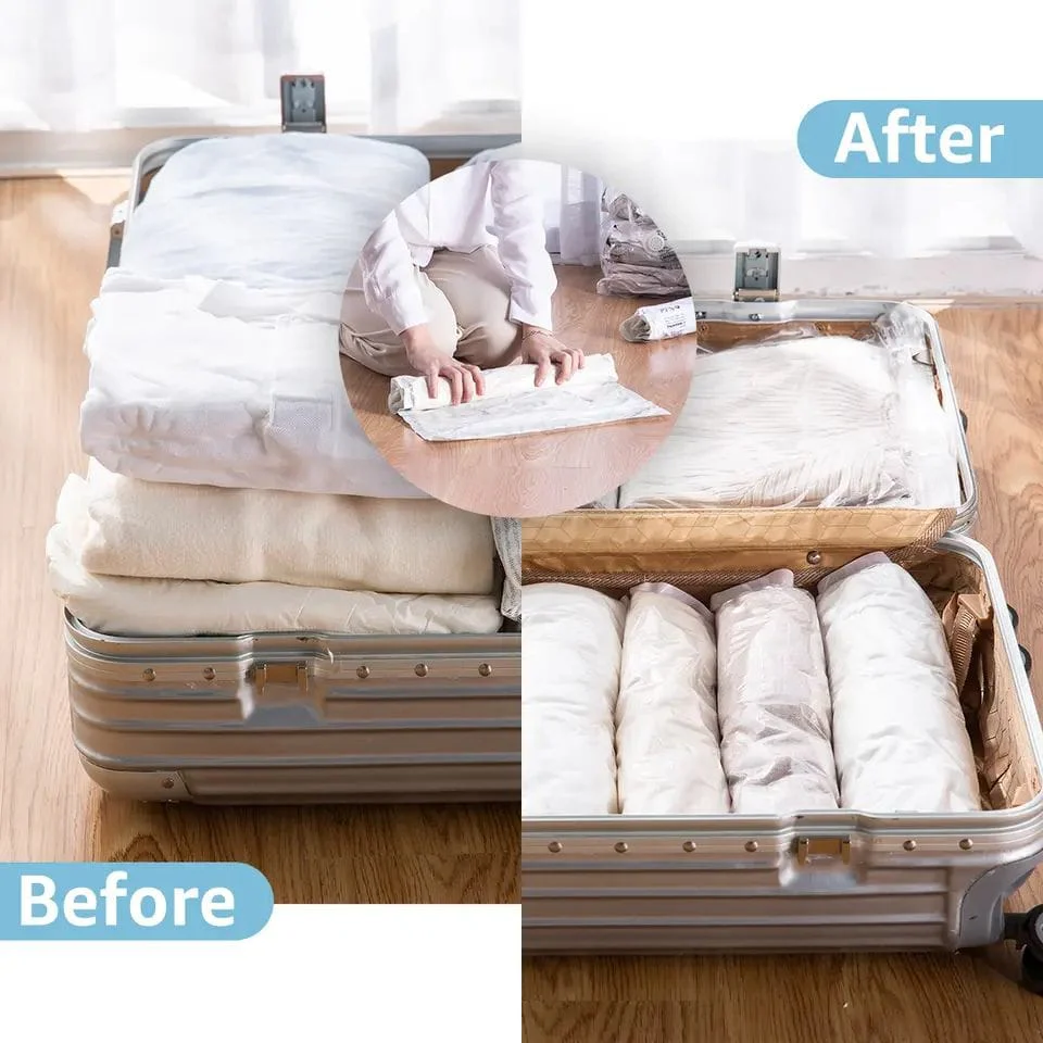 10pcs Travel Cloth Organizer, Travel Space Saver Compression Storage Bag - Image 3