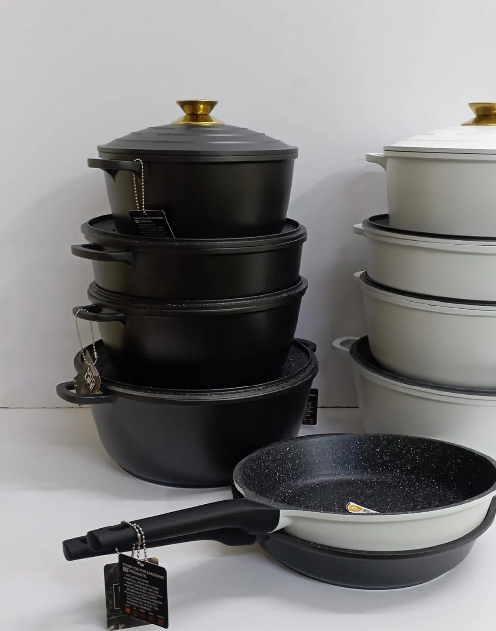 UccLife 11pcs Non-Stick Cookware Set | Pots & Pans Set - Image 10