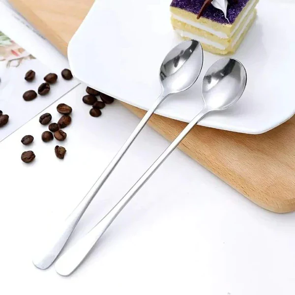Long Honey Tea Spoons 6pcs - Image 5