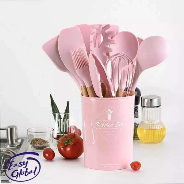 12pcs Silicone spoons set - Image 3