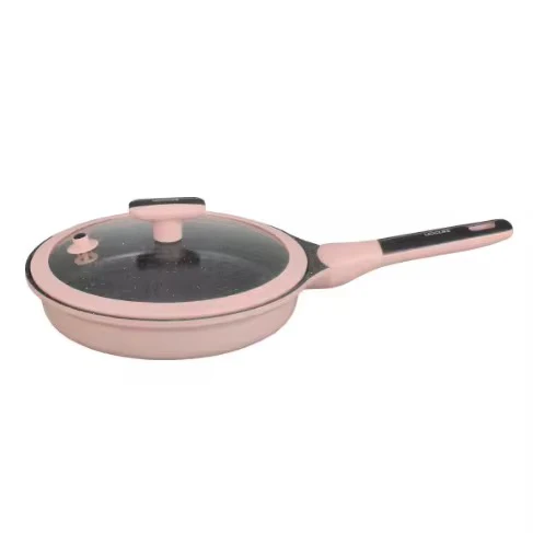 14Pcs Granite Coookware Set Die-Cast Aluminium Pan NonStick Casserole Silicone Lid - Image 5