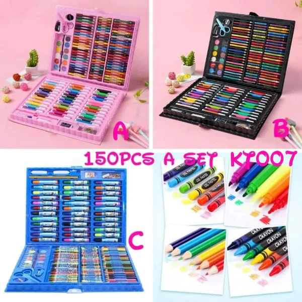 150pcs Kids Drawing/Painting Set - Image 3