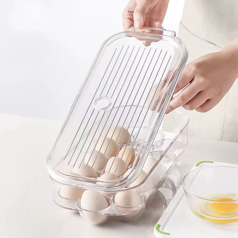 16 Grid Egg Holder with handle & Lid - Image 2