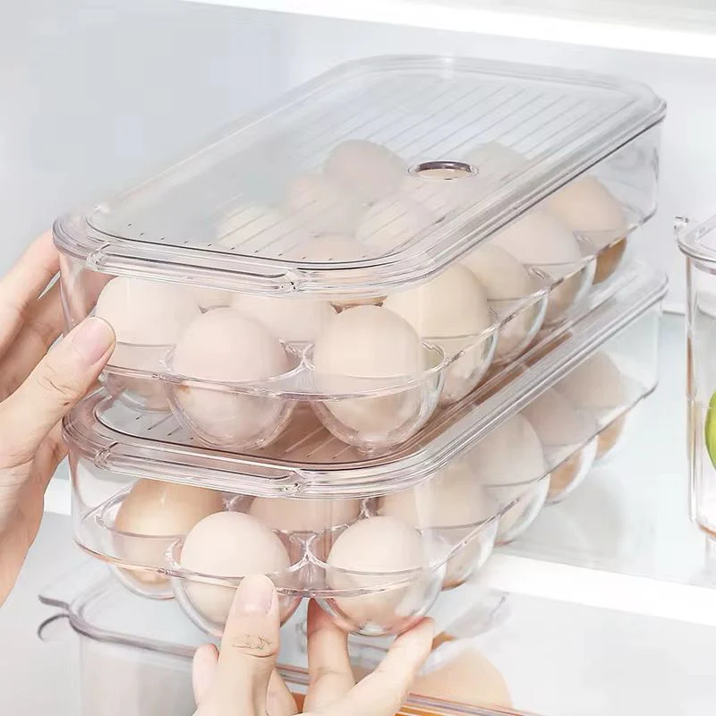 16 Grid Egg Holder with handle & Lid - Image 3