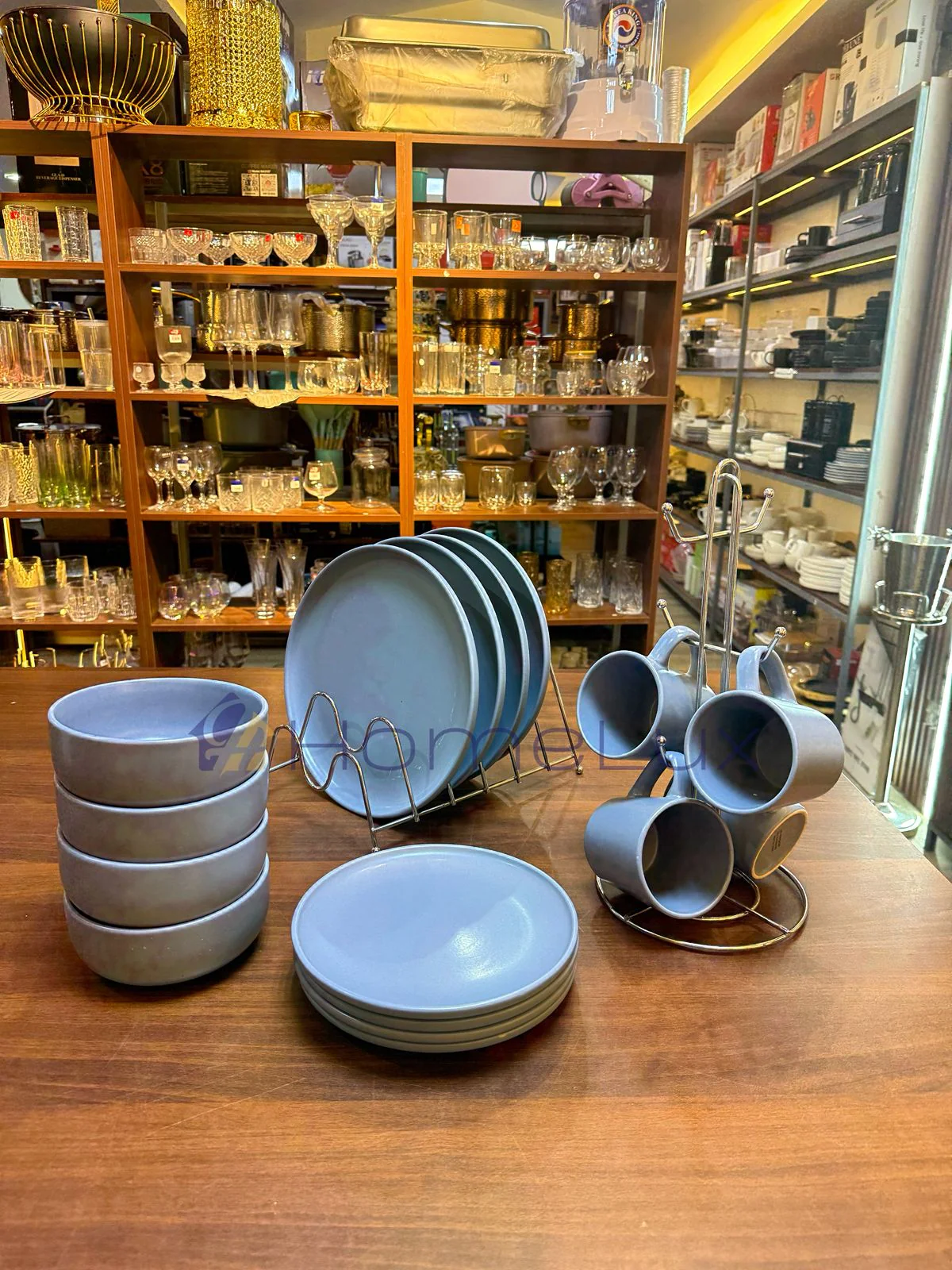 16-Piece Elegant Ceramic Dinner Set | Plates, Bowls & Cups Dining Set for 4 - Image 11