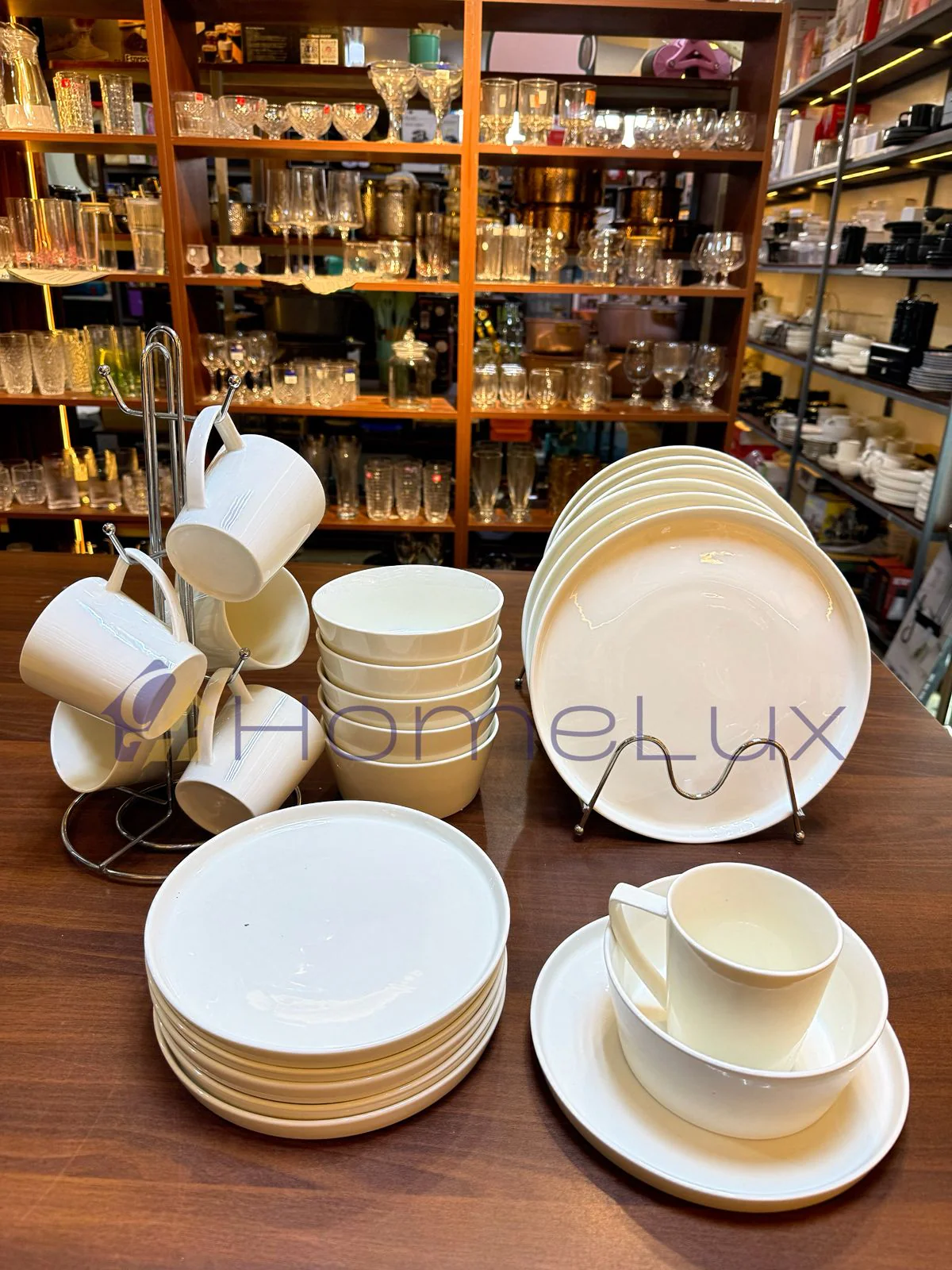 16-Piece Elegant Ceramic Dinner Set | Plates, Bowls & Cups Dining Set for 4 - Image 16