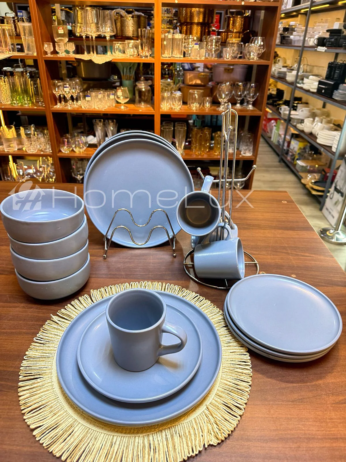 16-Piece Elegant Ceramic Dinner Set | Plates, Bowls & Cups Dining Set for 4 - Image 8
