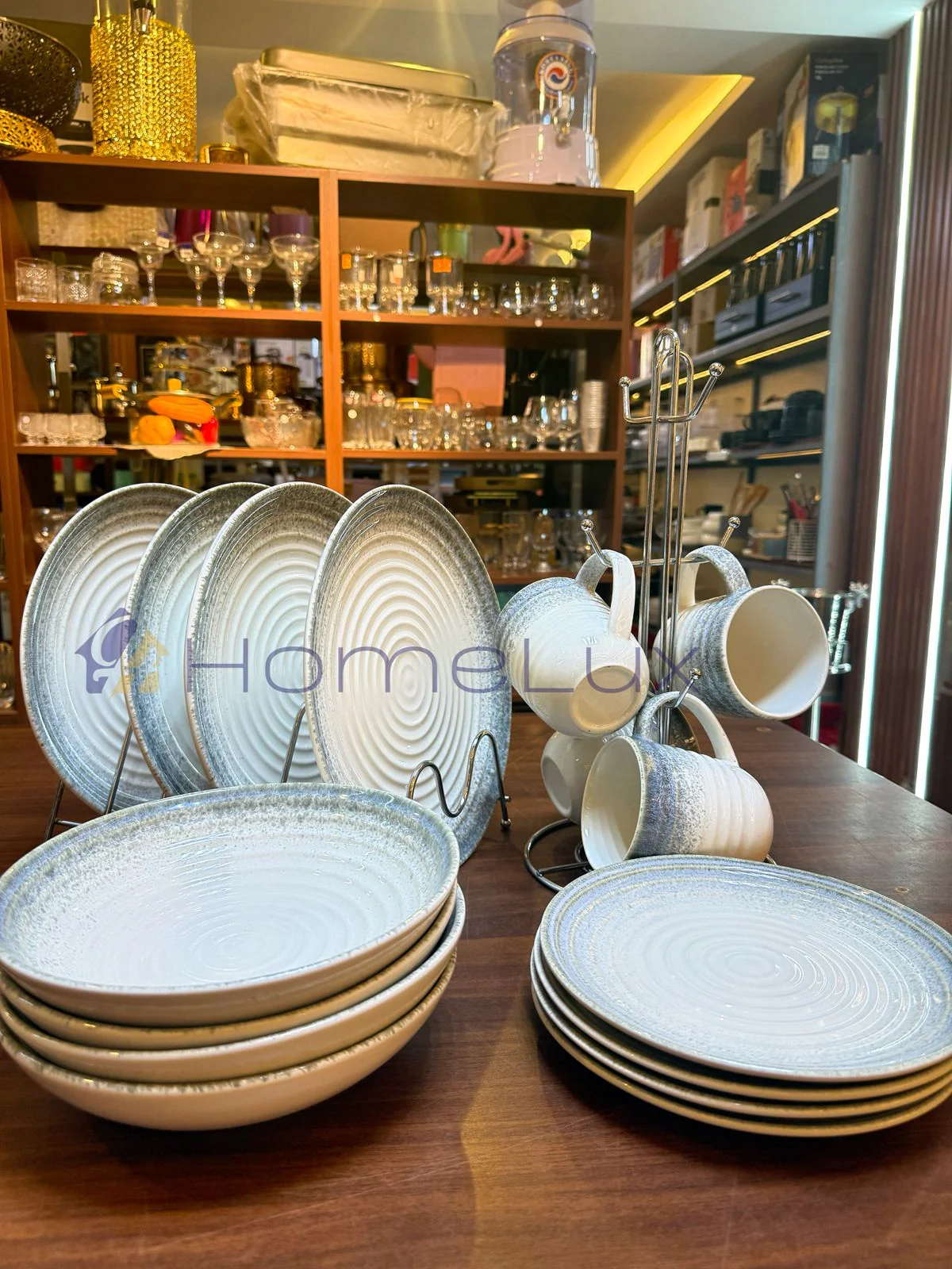 16pcs / 24pcs Ceramic Dinner Set – Plates, Bowls & Cups - Image 6