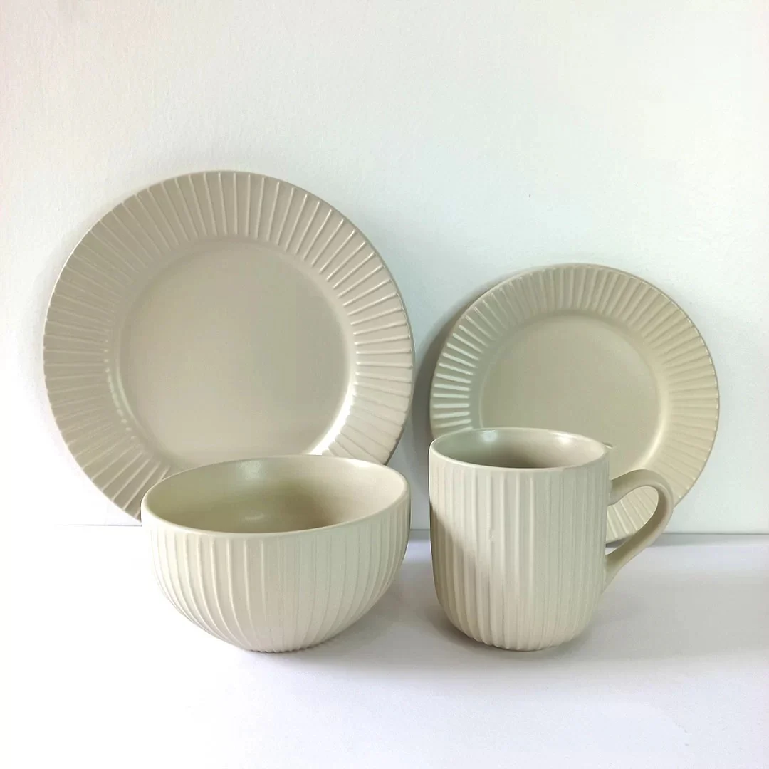 16pcs Ceramic Dinner Set - Image 7
