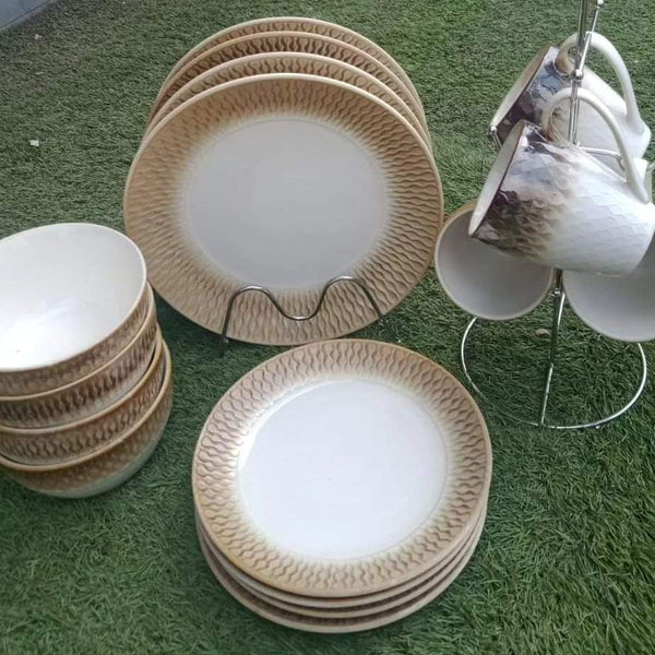 16pcs Ceramic Dinner Set - Image 3