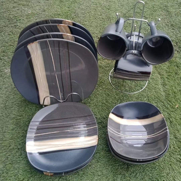 16pcs Ceramic Dinner Set - Image 4