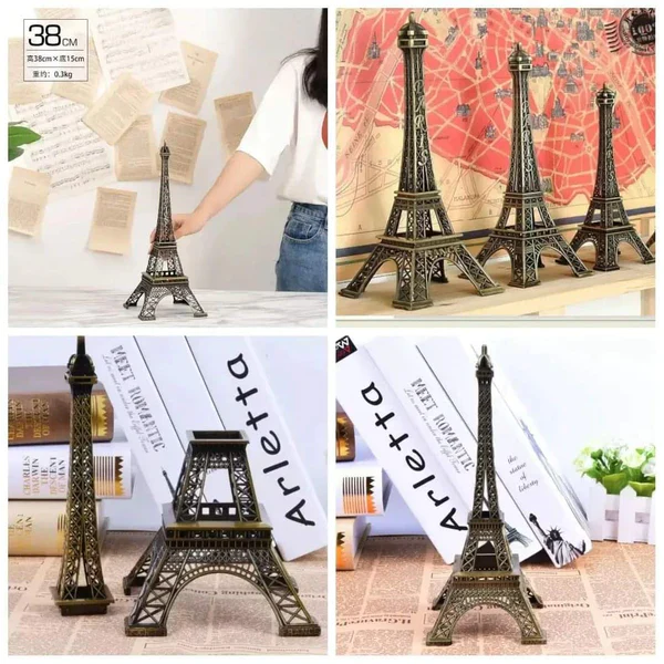 1pc Retro Paris Eiffel Towel Decor - Image 5