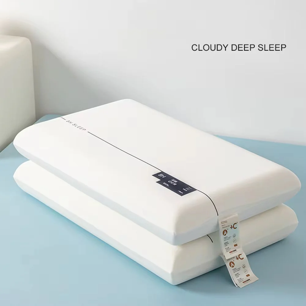 1pcs Memory Foam Pillows, Cervical Neck Pillow for Neck Pain Relief, Soft and Cooling for Back Side Sleeper Pillow with Two-Sided Reversible, Fits The Face Perfectly, Home Bed Pillows - Image 10