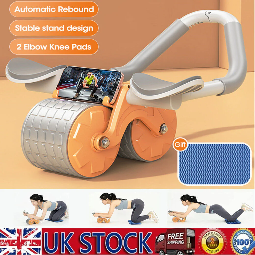 2 elbow pad automatic rebound healthy abdominal wheel - Image 9