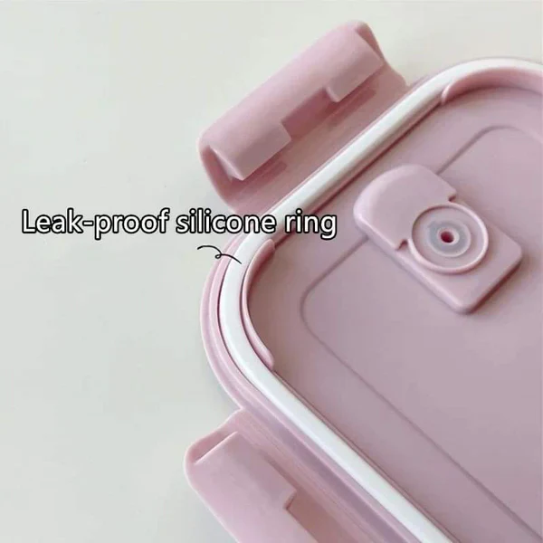 2 Grid Microwave Safe Glass Lunch Box - Image 4
