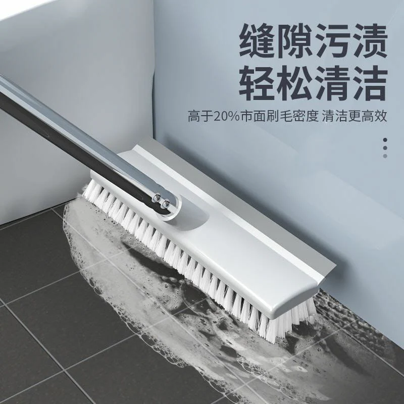2 In 1 Bathroom/Kitchen Floor Scrub Brush Scrape Squeegee - Image 4