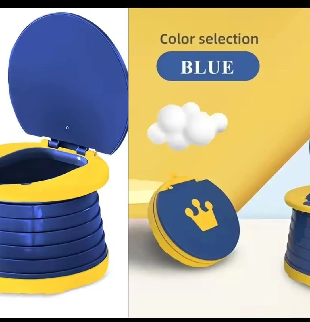 2-in-1 Children's Folding Toilet - Image 3