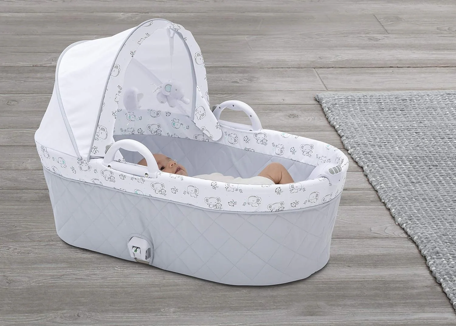 2-IN-1 Deluxe Moses bassinet Basket - Image 2