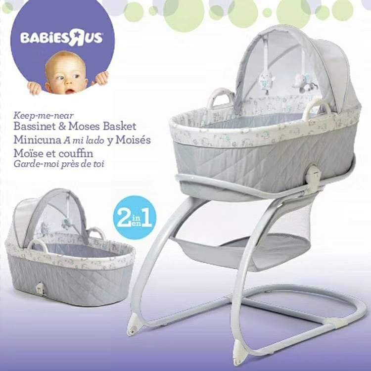 2-IN-1 Deluxe Moses bassinet Basket - Image 7