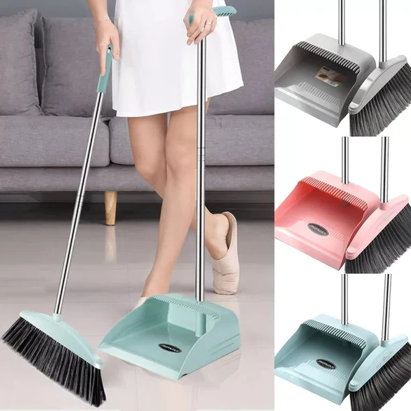2 in 1 Flexible broom dustpan - Image 2
