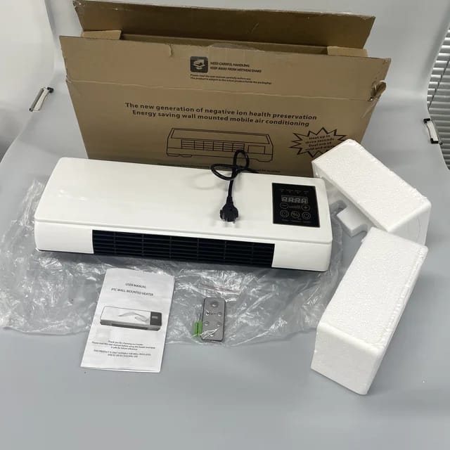 2 in 1 Hot and Cold Mobile Air Conditioner Remote Control 1800W - Image 3