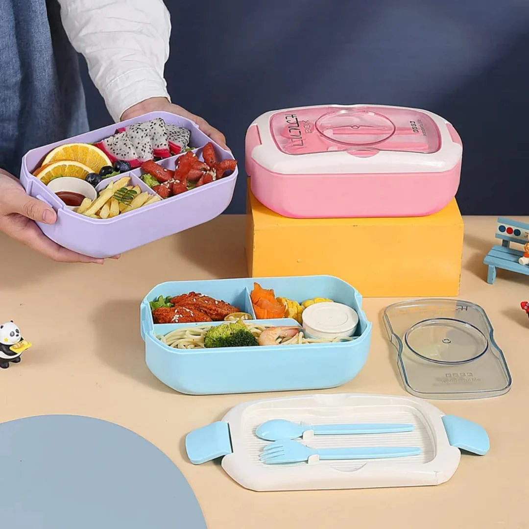 2 in 1 LUNCH BOX WITH BOTTLE - Image 7