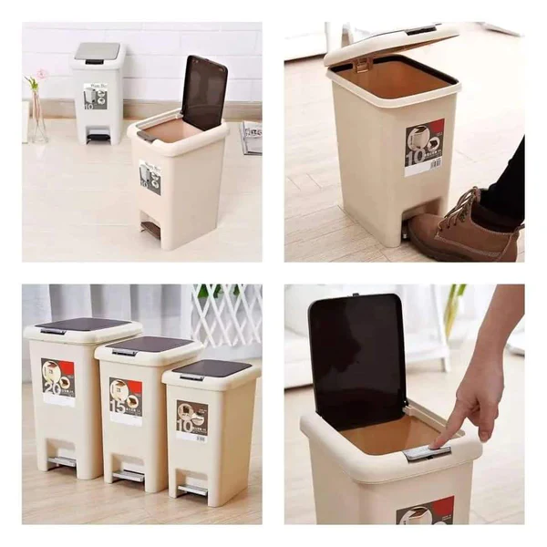 2 in 1 Pedal/push Dustbin 45l - Image 6