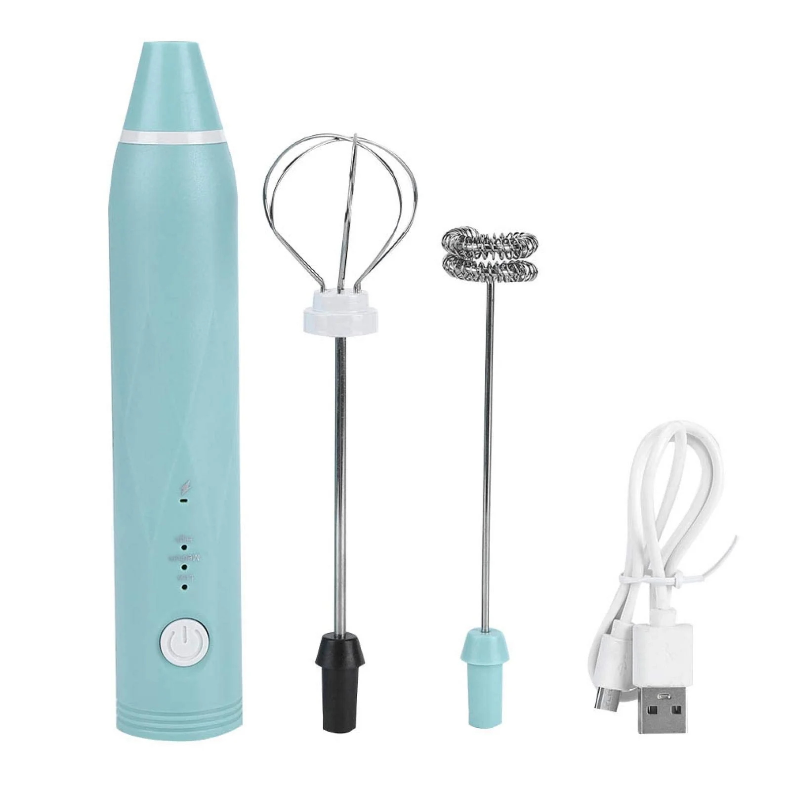 2 in1 Electric Milk Frother, Rechargeable hand-Held Electric Milk Frother - Image 2