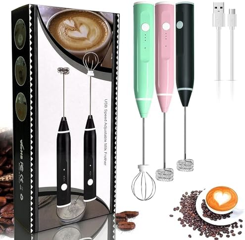 2 in1 Electric Milk Frother, Rechargeable hand-Held Electric Milk Frother - Image 5