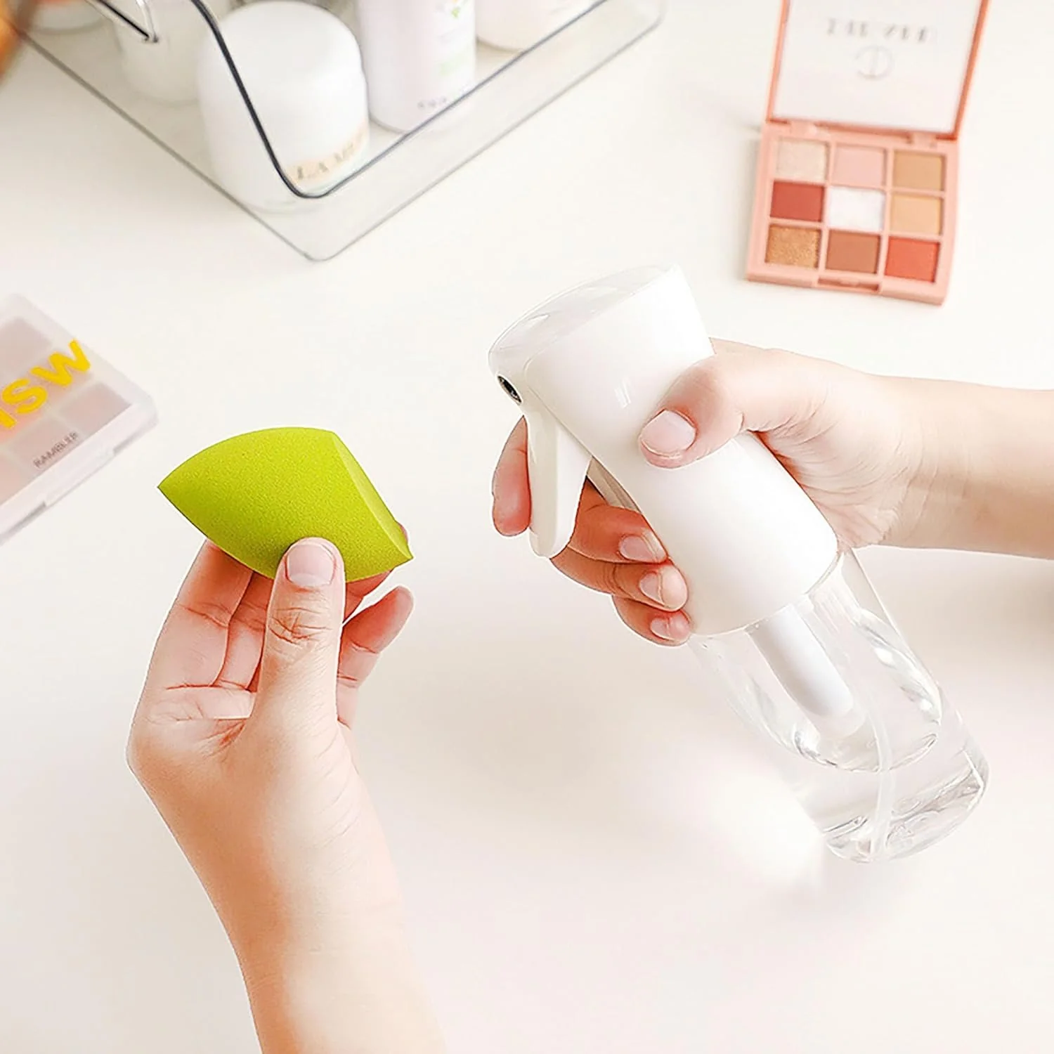 200ml Oil & Water Spray Bottle, Hair Spray Bottle & Misting Bottle, Kitchen Oil Sprayer, Plant Mister & Hair Mist Bottle for Cooking, Hair Care & Cleaning - Image 6