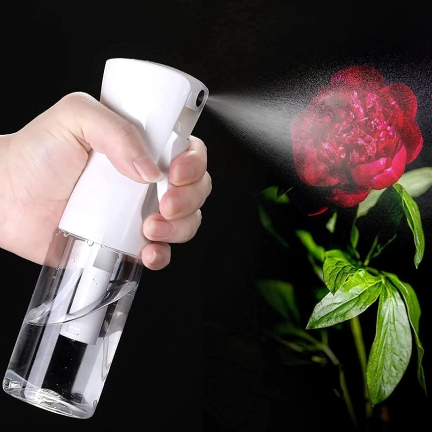200ml Oil & Water Spray Bottle, Hair Spray Bottle & Misting Bottle, Kitchen Oil Sprayer, Plant Mister & Hair Mist Bottle for Cooking, Hair Care & Cleaning - Image 7