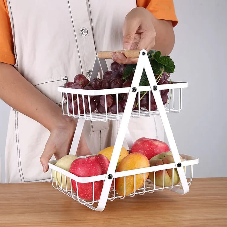 2-Tier Fruit Basket - Image 4