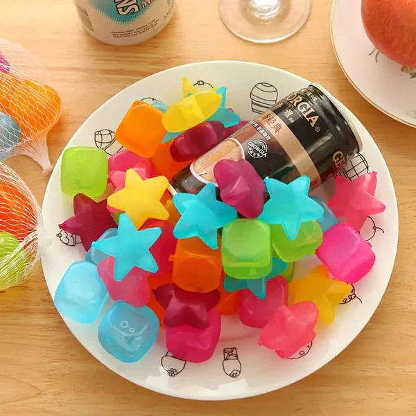 20pc pack Reusable silicone ice cubes - Image 2