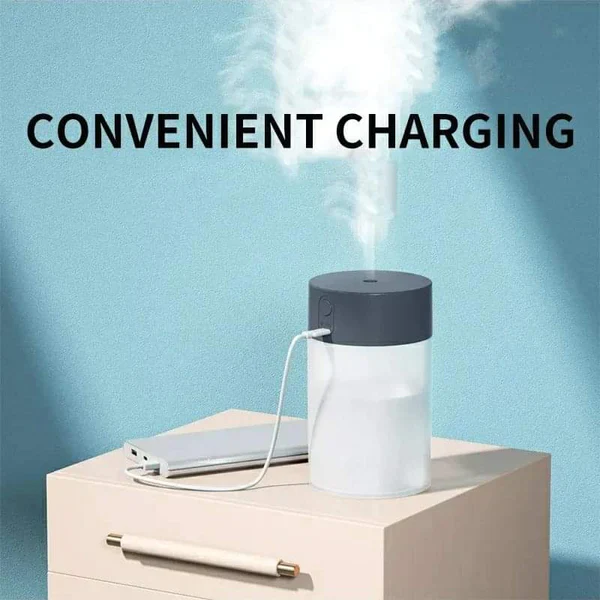 260ml Rechargeable Ultrasonic Air Humidifier - Image 3