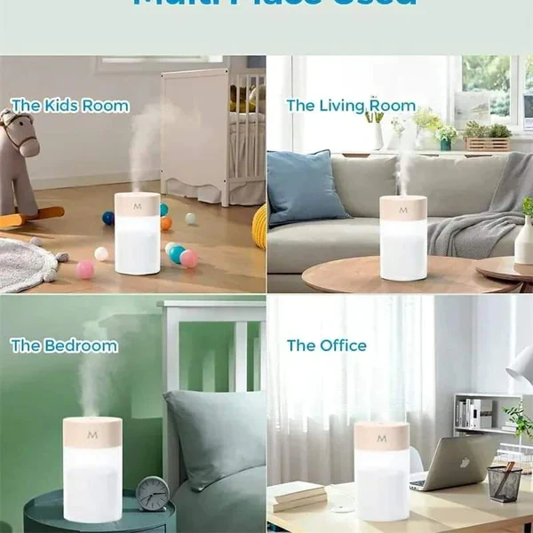 260ml Rechargeable Ultrasonic Air Humidifier - Image 4