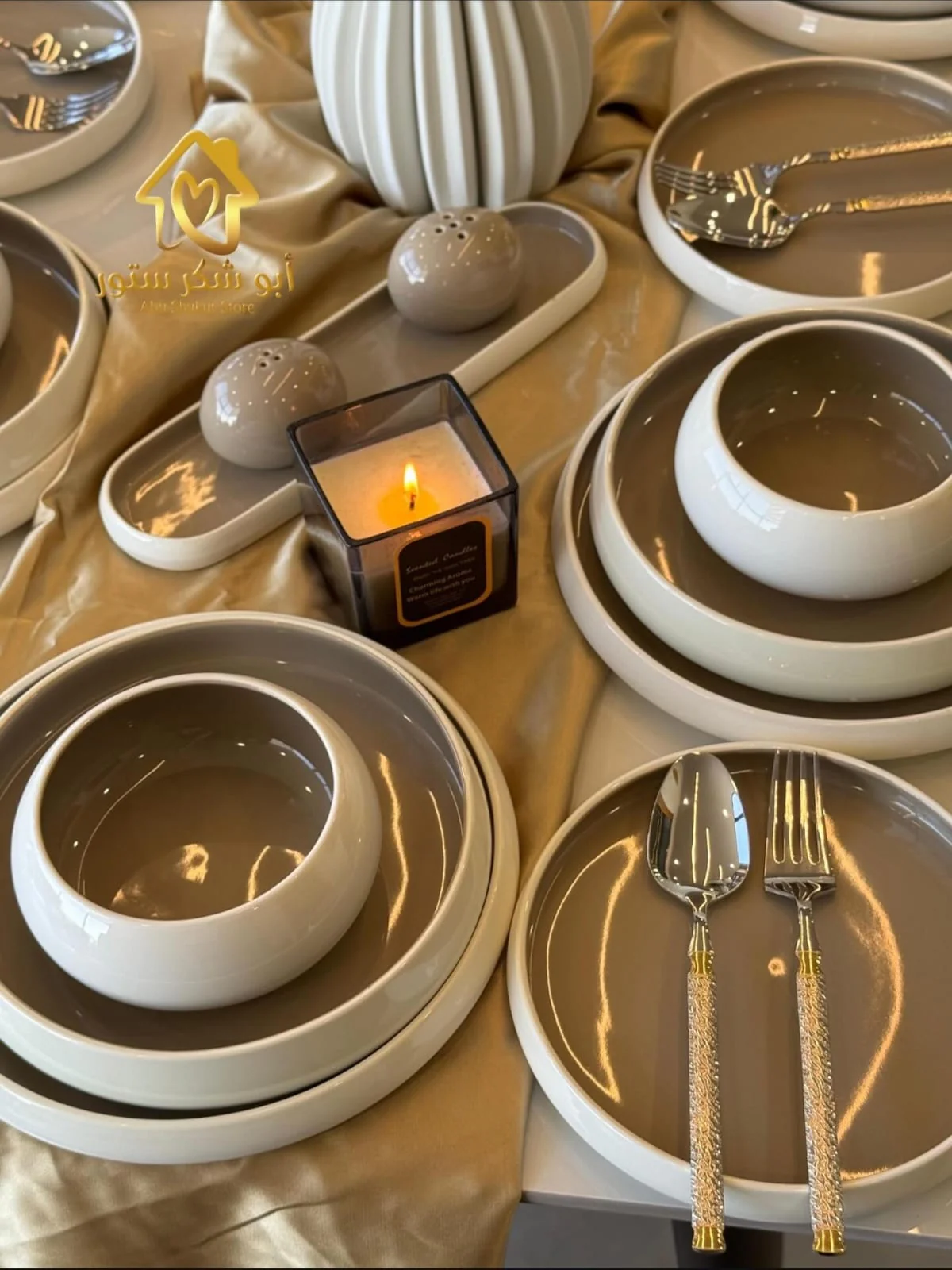 27pcs European Double Glaze Porcelain Dinner Set | Elegant Luxury Tableware in Kenya - Image 2