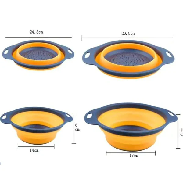 2Pcs Collapsible Strainer - Image 5