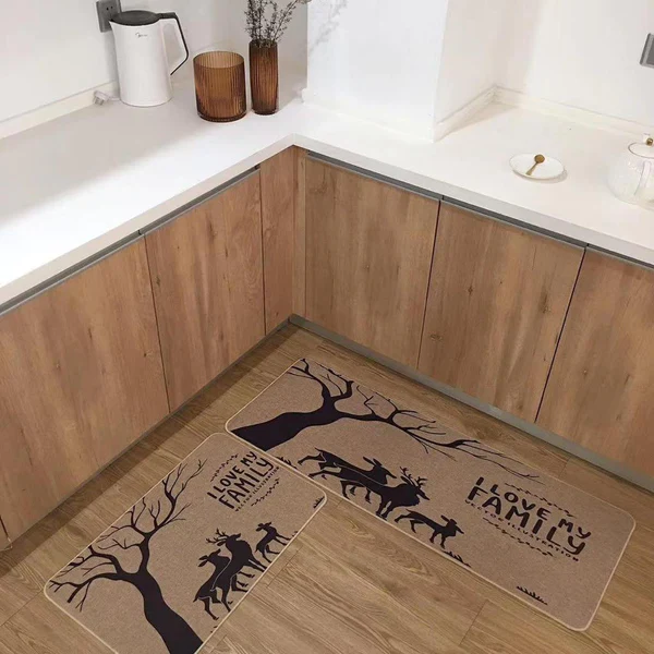 2pcs kitchen mats with rubber super non-slip underside - Image 7